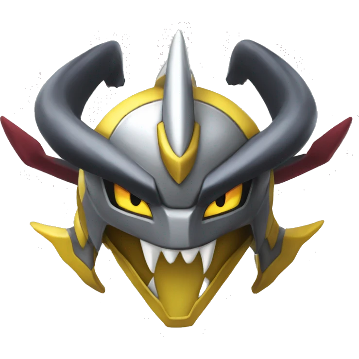 Un emoji giratina Melanger avec arceus dans pokemon  emoji