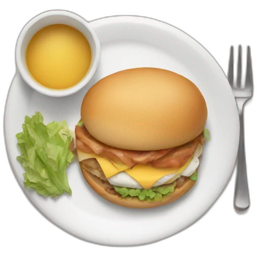 Late lunch emoji