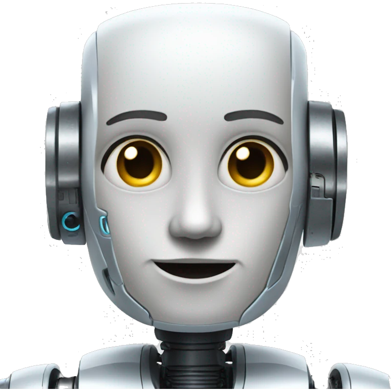 Robot inteligencia artificial emoji