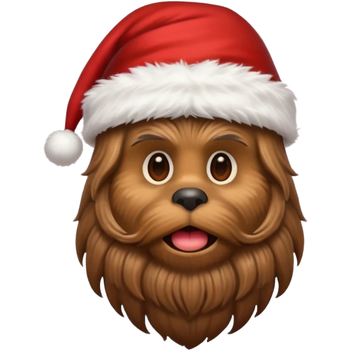 chewbacca christmas emoji