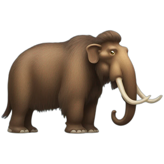 ice age Mammoth emoji