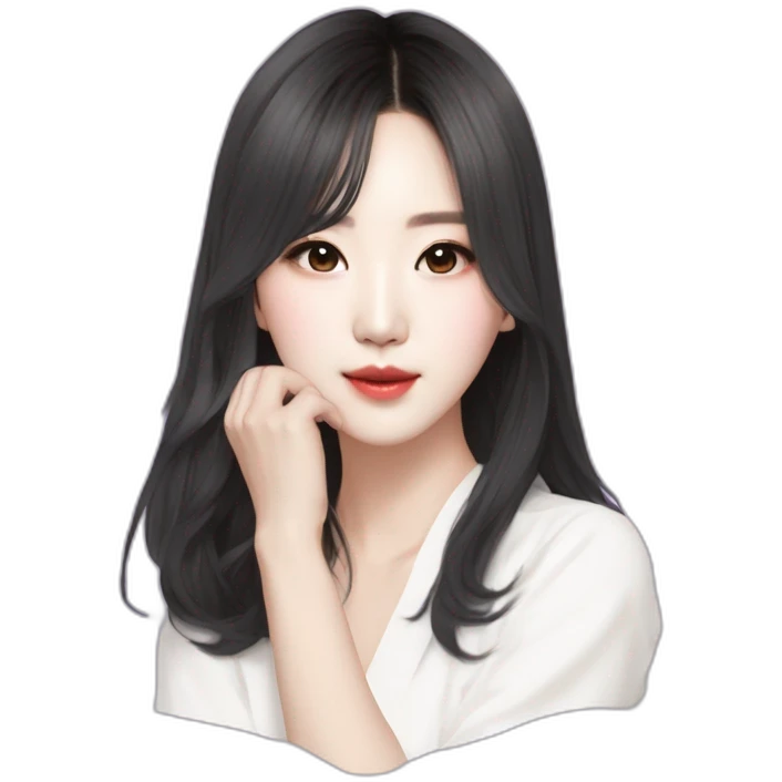 KPOP group Aespa member Kim Min-jeong emoji
