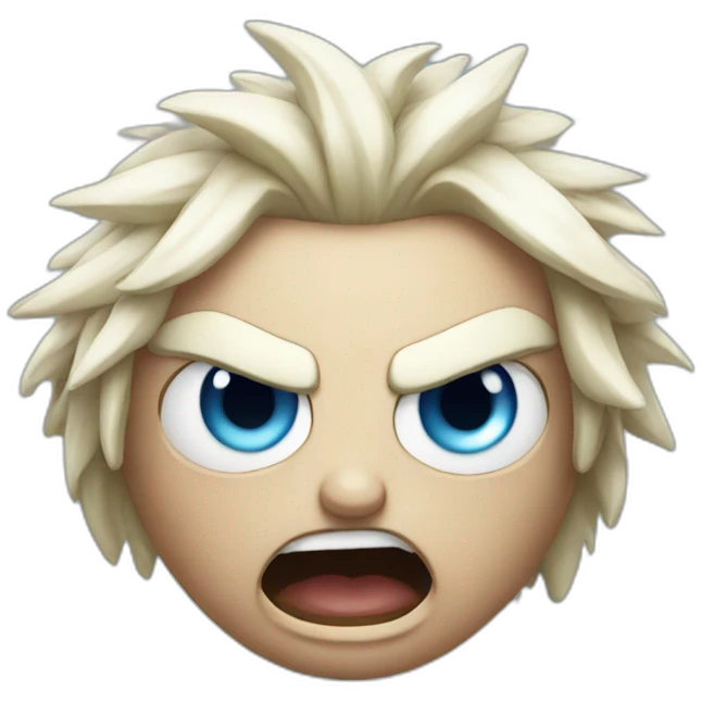 very angry snowflake emoji