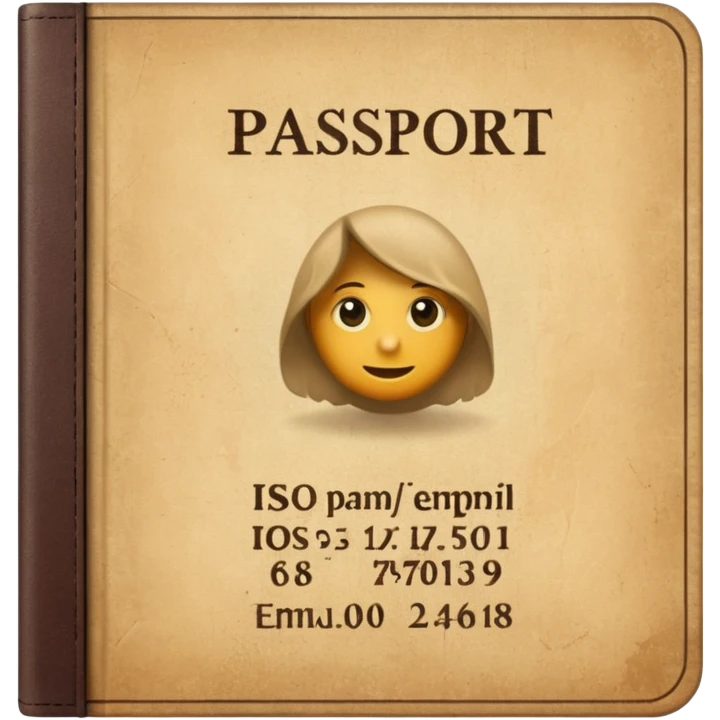 old Passport emoji