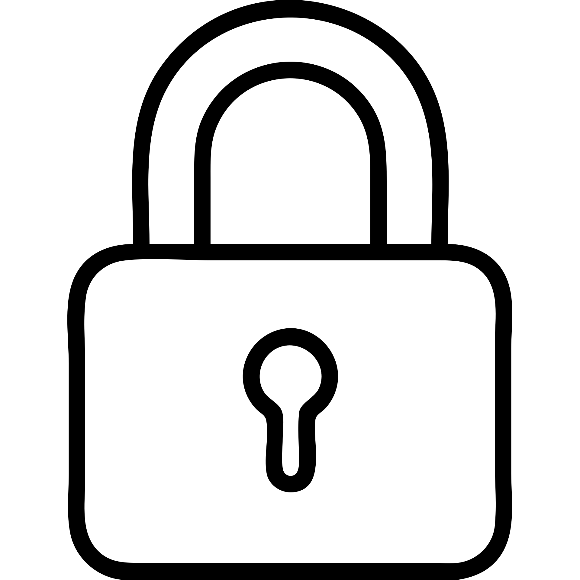 simple and clear lock icon emoji