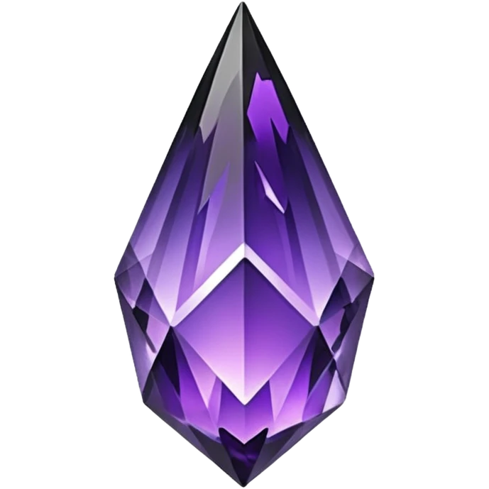 Purplish/black Skyshard crystal emoji