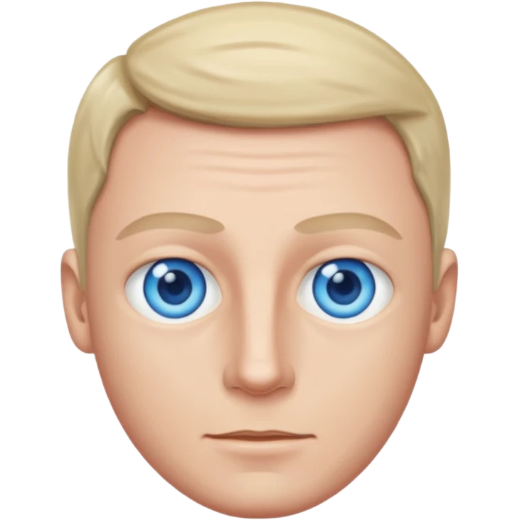 John Hendy with blue eyes emoji