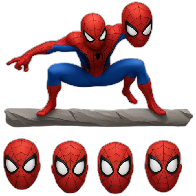 Spider man emoji