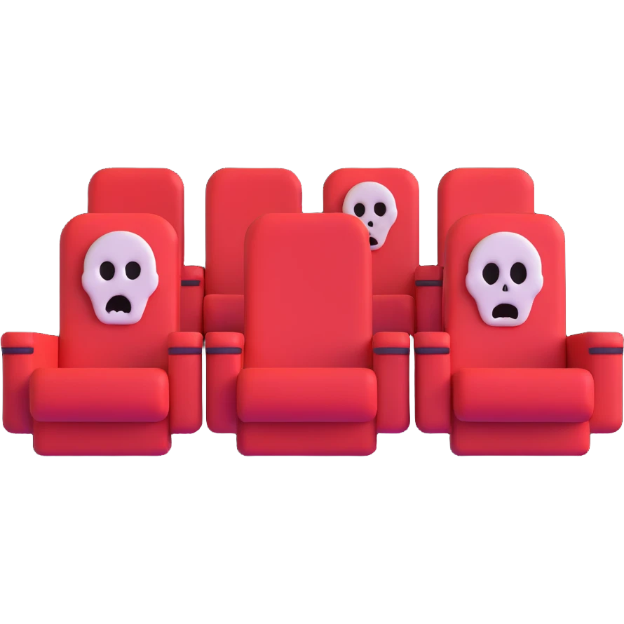 haunted cinema emoji