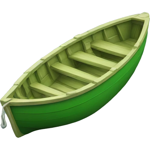 green boat emoji