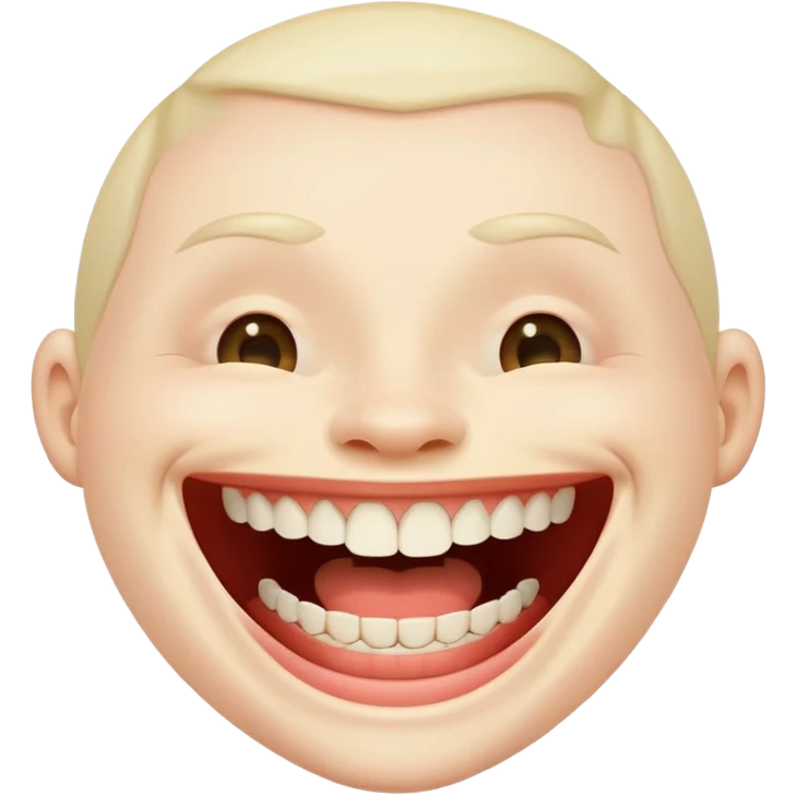 Crackhead laughing emoji