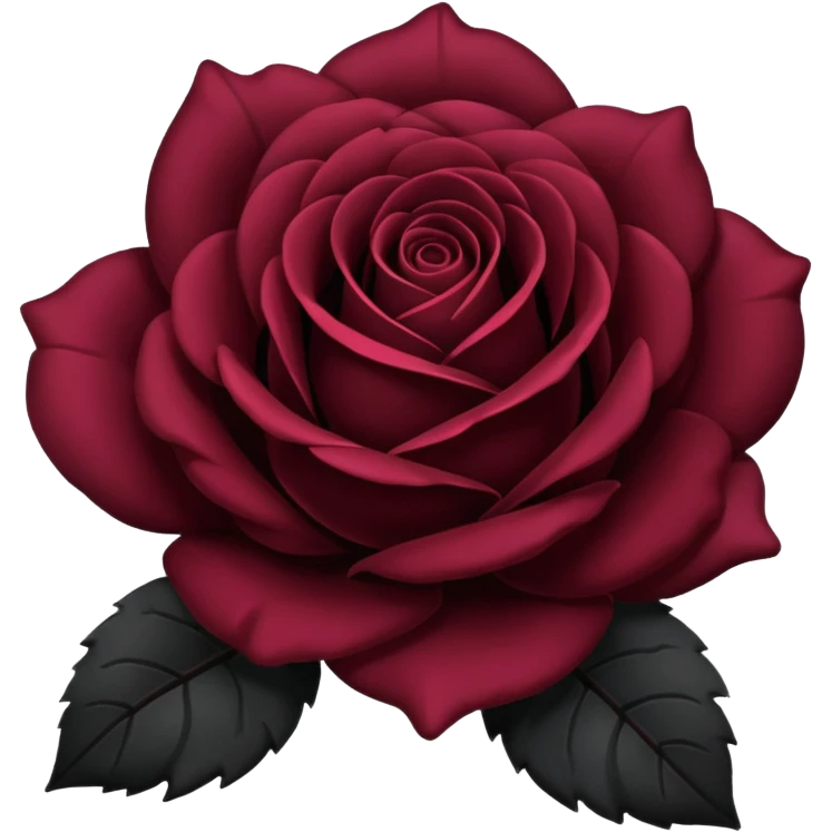 Black rose emoji emoji