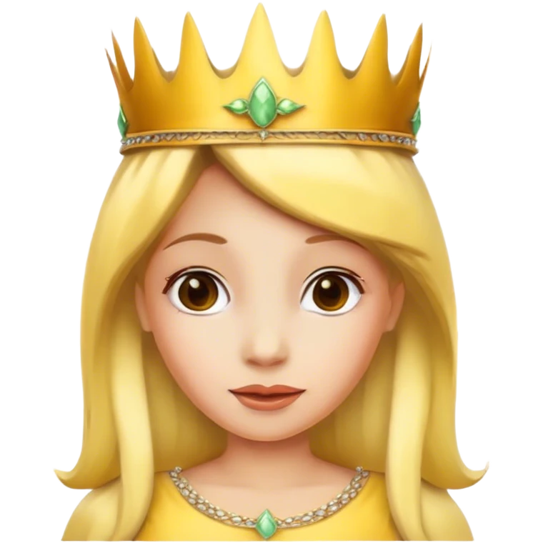 Banana princess emoji