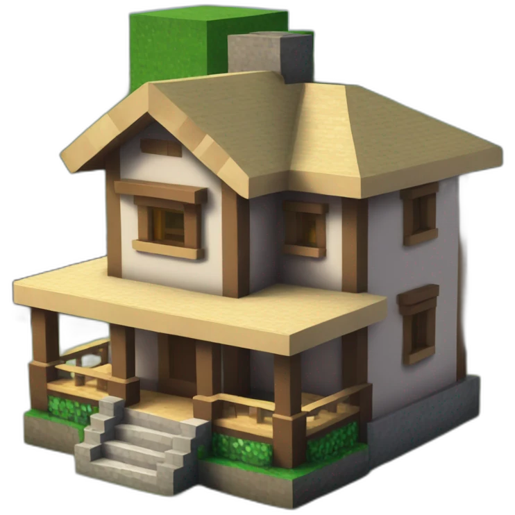 minecraft house emoji