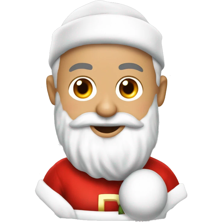 cristiano ronaldo as santa claus emoji