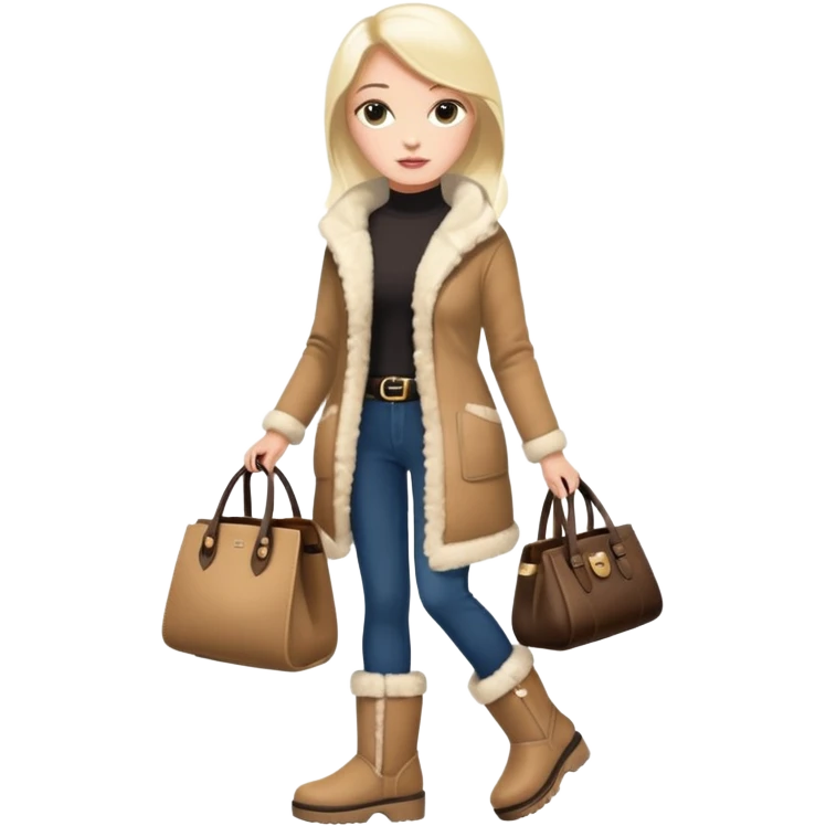 con ugg e borse innovativicrea degli outfit eleganti   emoji