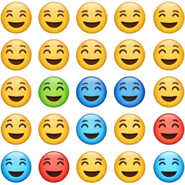 Non-obvious emoji for advertising emoji