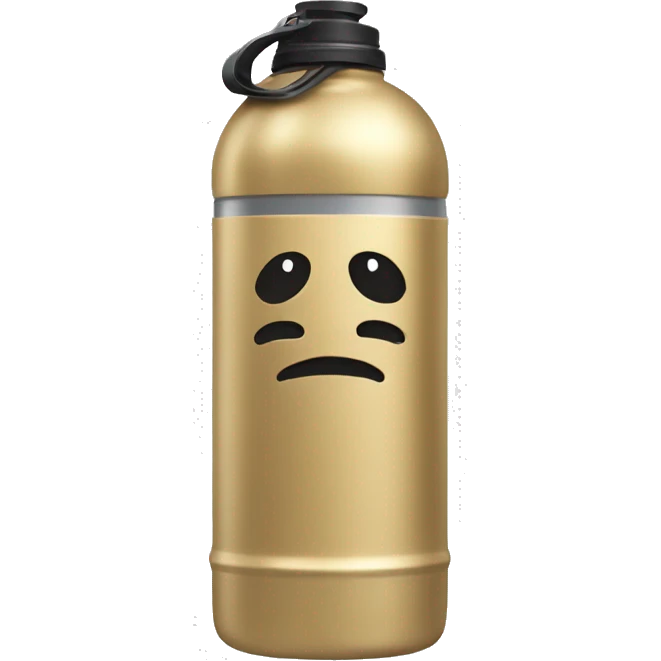 Stanley water bottle gold emoji