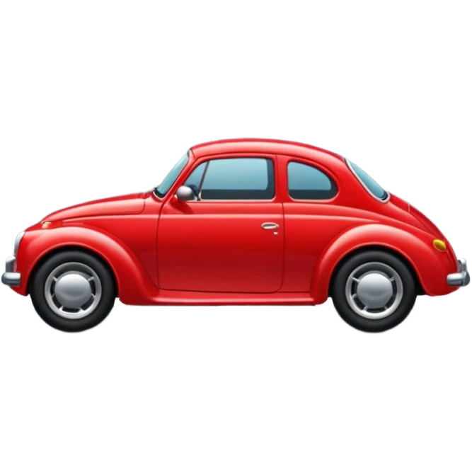 car parked on the street emoji