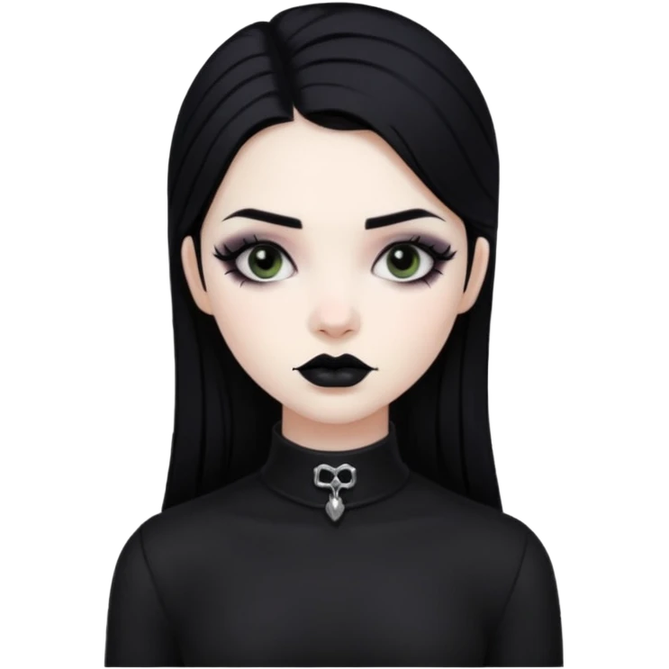 Goth Girl emoji