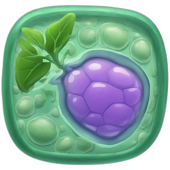 structure of a plant cell emoji