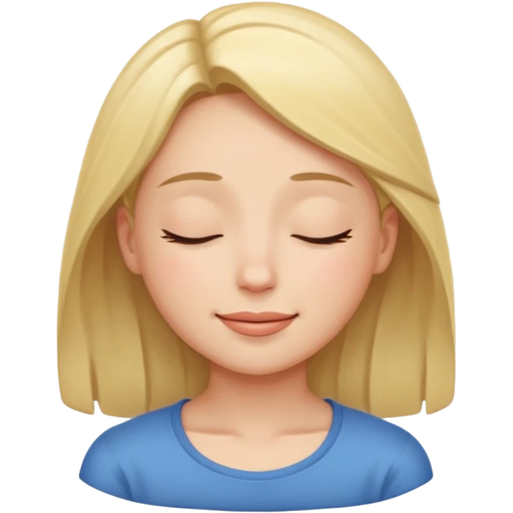 Augen geslossen. Total im moment. Glpcklich, leichtes lächeln. Verträumt. Leichtigkeit. Freiheit. emoji