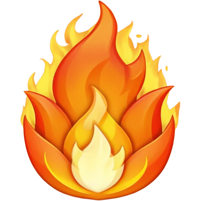 Blaze flame emoji