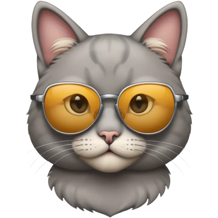 Cat wearing sunglasses emoji