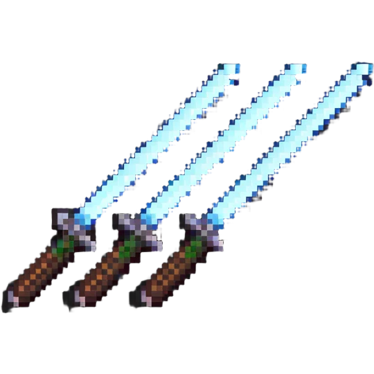 two crossed glowing lightsabers emoji