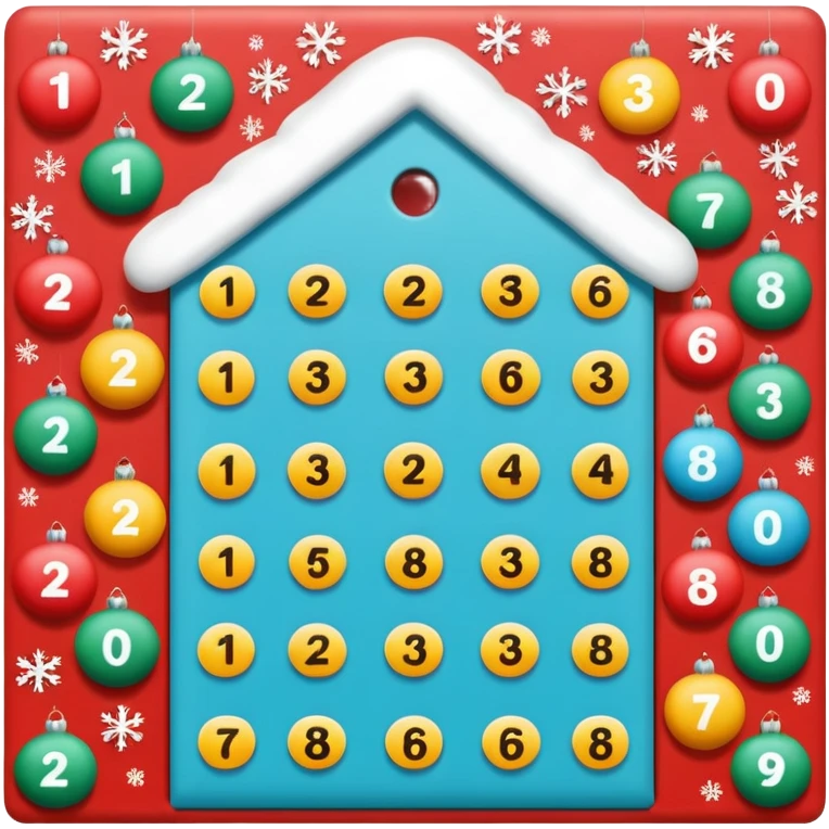 advent calendar emoji