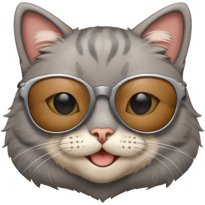 Cat wearing sunglasses emoji