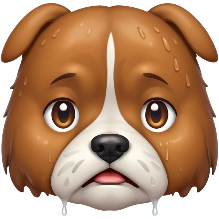 cry dog emoji