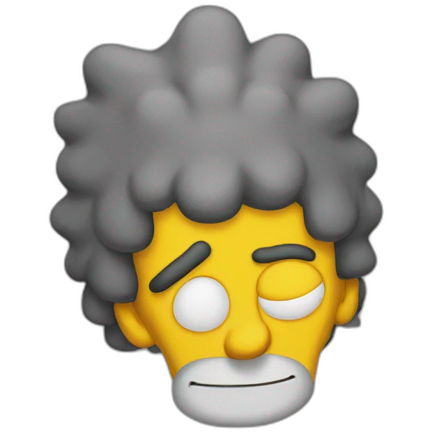 homero simpsons drugged emoji