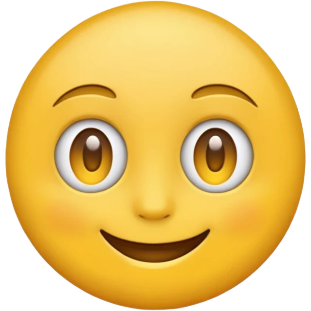 Side profile emoji with one eye visible  emoji