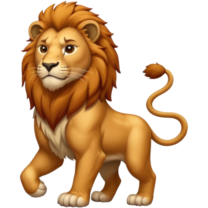  North American lion emoji