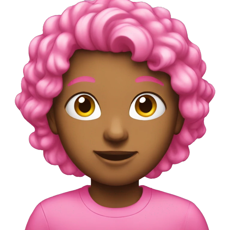 Pink emoji
