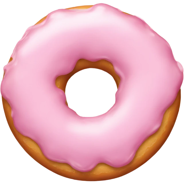 light pink donut emoji