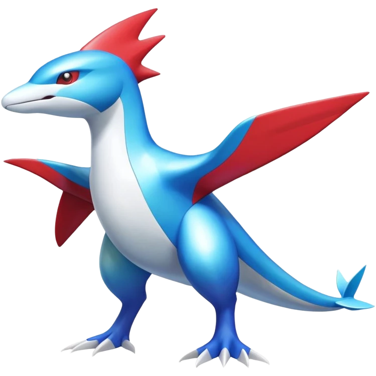 Shiny Latias-Salamence-Latios-Fakémon-hybrid-creature (full body)  emoji