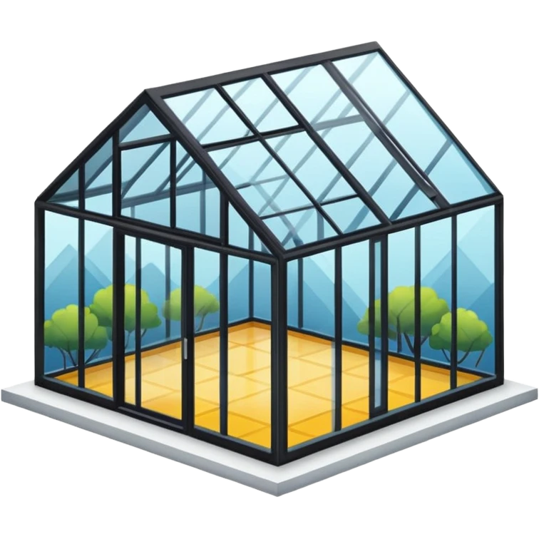 glass house emoji