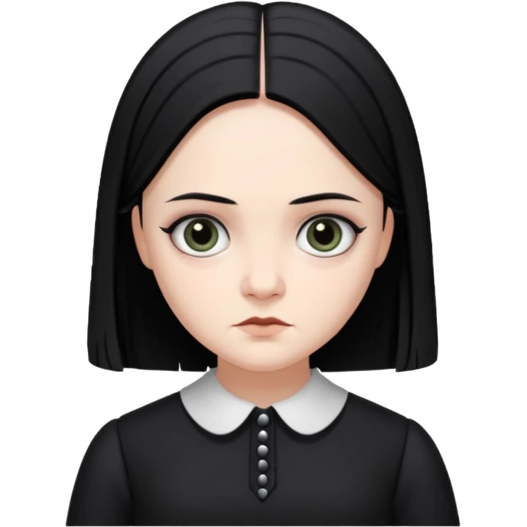 Mercredi addams  emoji