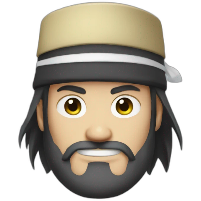 whitebeard emoji