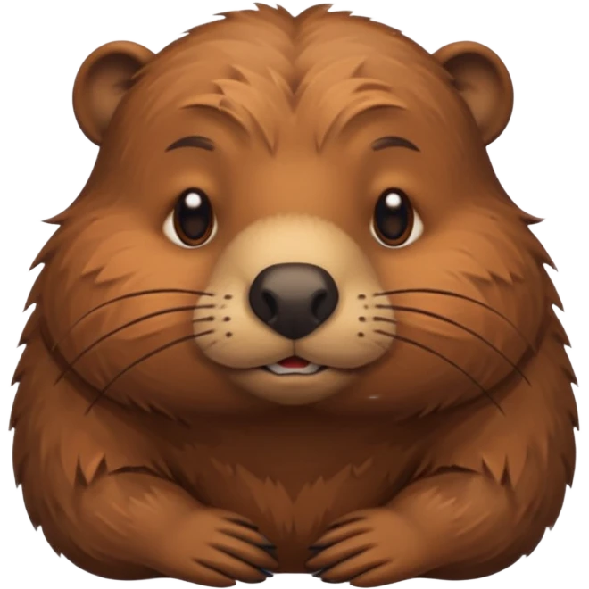 зроби такого упоротого втомленго бобра emoji
