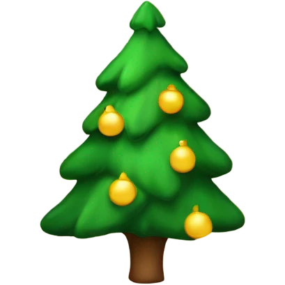 Christmas tree emoji