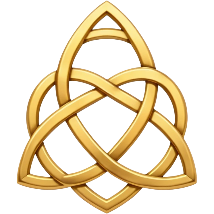 Celtic trinity knot emoji