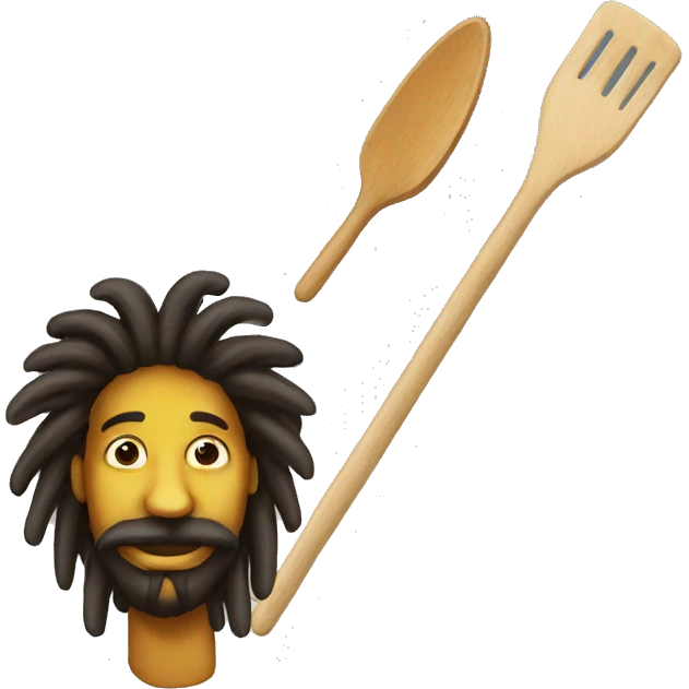 Rastafarian spatula  emoji