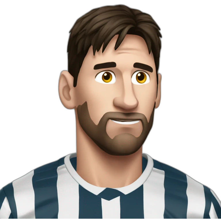 Realistic-Messi-in-jail-smoking emoji