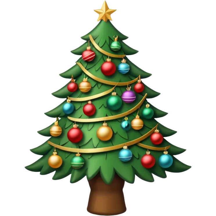 Christmas tree emoji