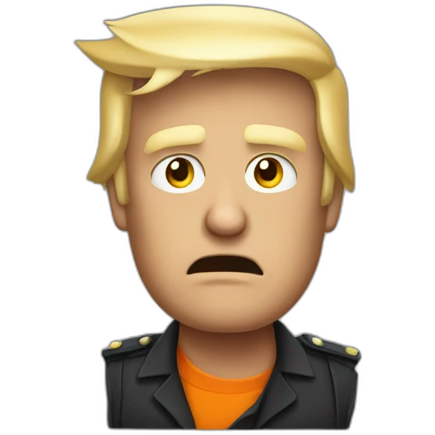 donald-trump-arrested emoji