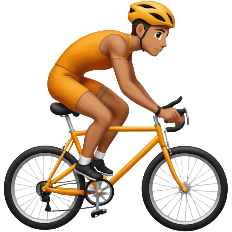 person riding on a bike emoji