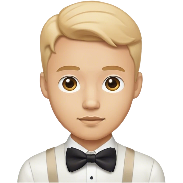 bow-tie man emoji